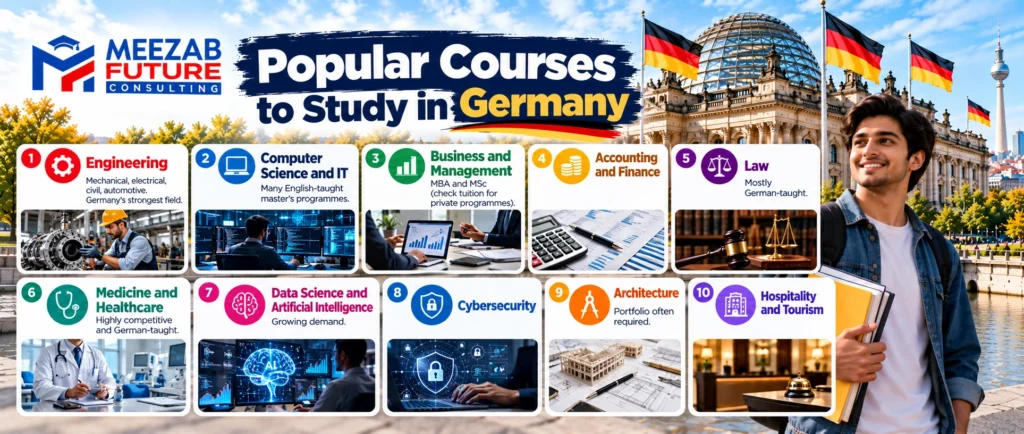 Popular Courses to Study in Germany