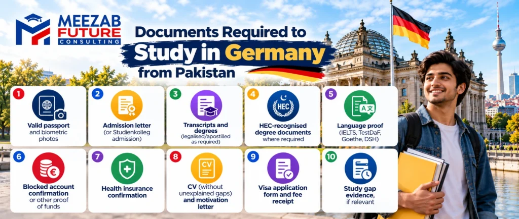 Study in Germany from Pakistan_ Document Guide